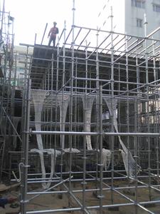 Completo de acero escala galvanizado por inmersión en caliente anillo de andamios para venta de andamios Ringlock Vietnam - Product Image 3