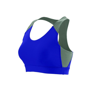 Sujetadores deportivos de malla transpirable para mujer, ropa con cremallera trasera, supersuave, para Yoga - Product Image 6