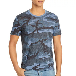 T-shirt camouflage à col rond pour homme/garçon, en pur coton, sur mesure, Collection été 2021 - Product Image 6