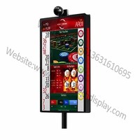 Zltoponetech — écran tactile double face 15.6 pouces, avec cadre ouvert, pour table de café, nouveau