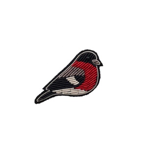Broche pour femme en forme d'hirondelle, broderie à la main, vente chaude - Product Image 1