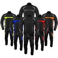 Combinaison de moto en Cordura sur mesure, veste et pantalon, imperméable, respirante, coupe-vent, anti-UV, ignifuge, manches longues