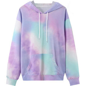 Casual Streetwear Drop Shoulder Figures Breathable Eco-friendly Hoodies Knitted High Quality And Breathable Hoodies - Product Image 5