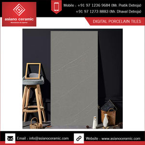 Azulejos de porcelana para el hogar, azulejos gruesos de 6mm y 9mm, 1200x2400mm, color gris humo - Product Image 4