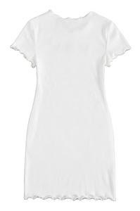 Camiseta de cuello redondo de algodón de verano para niñas con estampado personalizado al por mayor diseño de unicornio manga corta transpirable Casual patrón sólido - Product Image 2