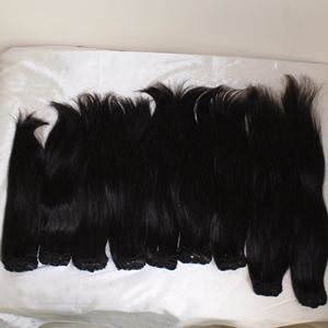 Paquets de cheveux péruviens bon marché en trame, meilleur paquet de cheveux lisses soyeux, vison non traité 10a cheveux vierges péruviens bruts - Product Image 4