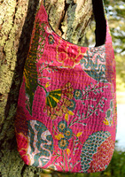 Sac en coton Kantha pour femmes / Sac à main de créateur / Sacs à bandoulière pour femmes en ligne
