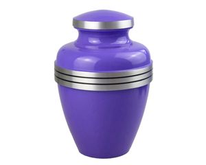 Crtion Urn papillon en métal pour adultes, 4 pièces de haute qualité, bleu et argent pour animaux de compagnie, fournitures pédicure assorties - Product Image 4