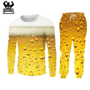 Nueva temporada, chándal de patrón sublimado personalizado, Diseña tu propio chándal de sublimación para hombres, venta al por mayor - Product Image 3