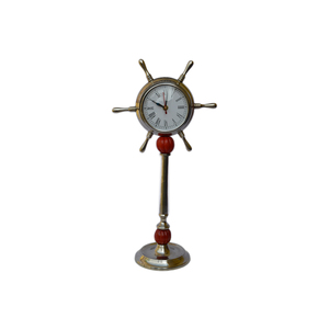 Horloge de table Design personnalisé, horloge de bureau, Design moderne tendance couleur or et finition brillante, plusieurs designs - Product Image 3