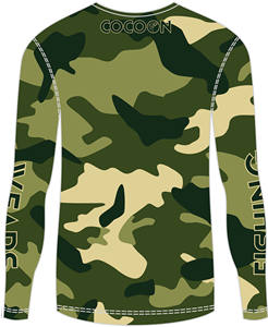 T-shirt à manches longues camouflage personnalisé pour homme, séchage rapide, respirant, jersey de pêche, vêtements de sport de plein air, camouflage athlétique - Product Image 3