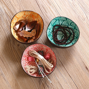 ชามอาหารสลัดผลไม้ธรรมชาติเป็นมิตรกับสิ่งแวดล้อมชามมะพร้าวออกแบบโลโก้ได้ตามต้องการส่งออกจากเวียดนาม - Product Image 4