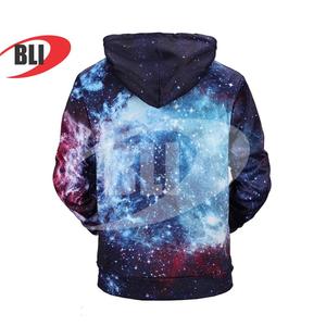 Sweat à capuche unisexe à sublimation pour homme haute qualité 100% coton polyester polaire avec logo de marque - Product Image 4