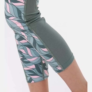Legging de sport pour femme, idéal pour la gym, la course et le yoga, en Spandex/Polyester, extensible dans les quatre sens, respirant, longueur intégrale, vente en gros - Product Image 4