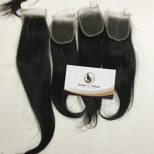 Film Lace Frontal Closure 4x4 13x6 — meetu, cheveux naturels vierges, Transparent, prix d'usine - Product Image 6