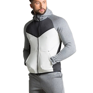Survêtements en coton biologique pour hommes Mode 100% Coton tricoté pour le jogging et les vêtements de rue Modèles de mode Costumes de style printemps 2025 - Product Image 4
