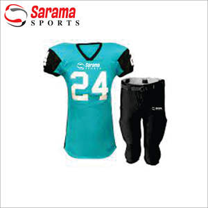 Kits de vente chaude uniformes de football américain en maille de polyester uniformes sublimés pour les jeunes avec logo et design personnalisés, - Product Image 4