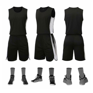 Conjunto de Uniforme de Baloncesto Personalizado 2024 de Alta Calidad para Adultos, Transpirable, Talla Grande, de Secado Rápido con el Último Diseño - Product Image 5