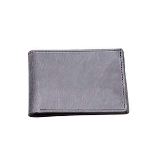 Venta al por mayor de lujo de los hombres de alta calidad RFID bloqueo triple Cartera de cuero diseño personalizado cierre de cremallera mejor precio muy demandado - Product Image 4