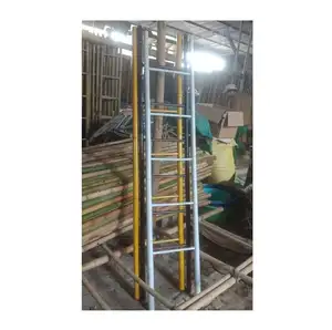Özel boyut ahşap Loft merdiven antika dekoratif kahverengi bambu merdiven 0084817092069 WS