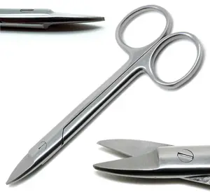 Корона, ножницы 4,5 дюйма, прямая проволока, режущие Стоматологические Ортодонтические инструменты, стоматологические хирургические инструменты из нержавеющей стали