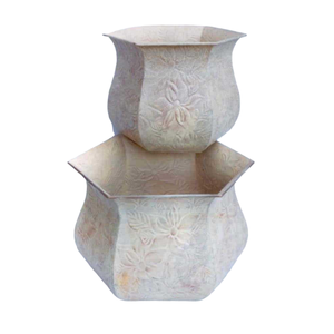 Jardinières de jardin décoratives faites à la main, classiques, uniques et élégantes, Design contemporain fantaisie, logo personnalisé imprimé - Product Image 3