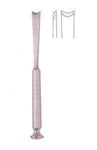 Cincel Mcindoe de acero inoxidable sin óxido para uso médico, instrumentos quirúrgicos ortopédicos manuales de 16cm y 8mm de ancho, certificado CE ISO - Product Image 2