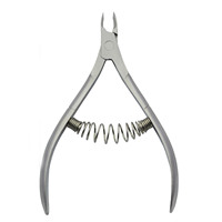 Kit de coupe-ongles en acier inoxydable de qualité chirurgicale professionnel, pince à cuticules, ciseaux pour retirer les ongles, coupe-peaux mortes pour les soins des doigts