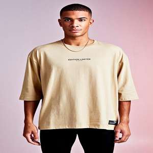 Belle couleur rouge personnalisée hommes O cou t-shirts-demi-manches vêtements d'été vêtements de sport t-shirt uni - Product Image 4