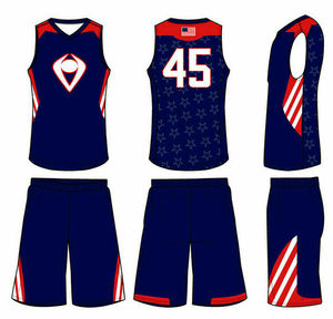 Uniforme de baloncesto para hombre, uniformes creativos para correr, atléticos con color personalizado y estampado - Product Image 2