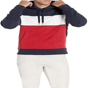 Sudadera con Capucha 100% Algodón con Forro Polar para Hombre, Mangas Largas, Transpirable, Sostenible, Antiencogimiento, Ecológica, Color Rojo Sólido, Talla Grande, Corte Regular - Product Image 2