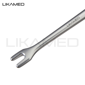 Empujador de nivel de nudo LIKAMED Negus de 7mm de ancho con espacio de 3,5mm de longitud total de 200mm de acero inoxidable alemán - Product Image 2