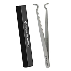 Easily <b>Pick</b> <b>up</b> Jewelry <b>Tool</b> 5'' Ring Holding Tweezers Jewelers <b>Tools</b> and Equipments Best Jewelers Tweezers - Product Image 1