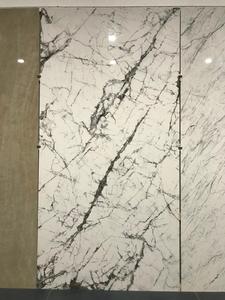 Azulejos de porcelana de alta calidad para el hogar, baldosas de porcelana de 1600x3200mm en escamas grises, precio bajo y alto para el baño - Product Image 2