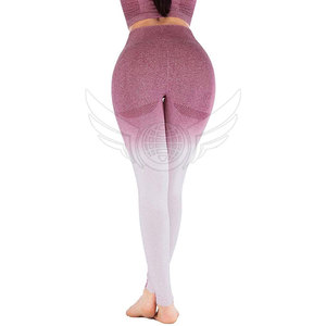 Mallas de Yoga de cintura alta para mujer, Leggings de compresión de alto impacto, Leggings de Fitness con Logo personalizado - Product Image 4