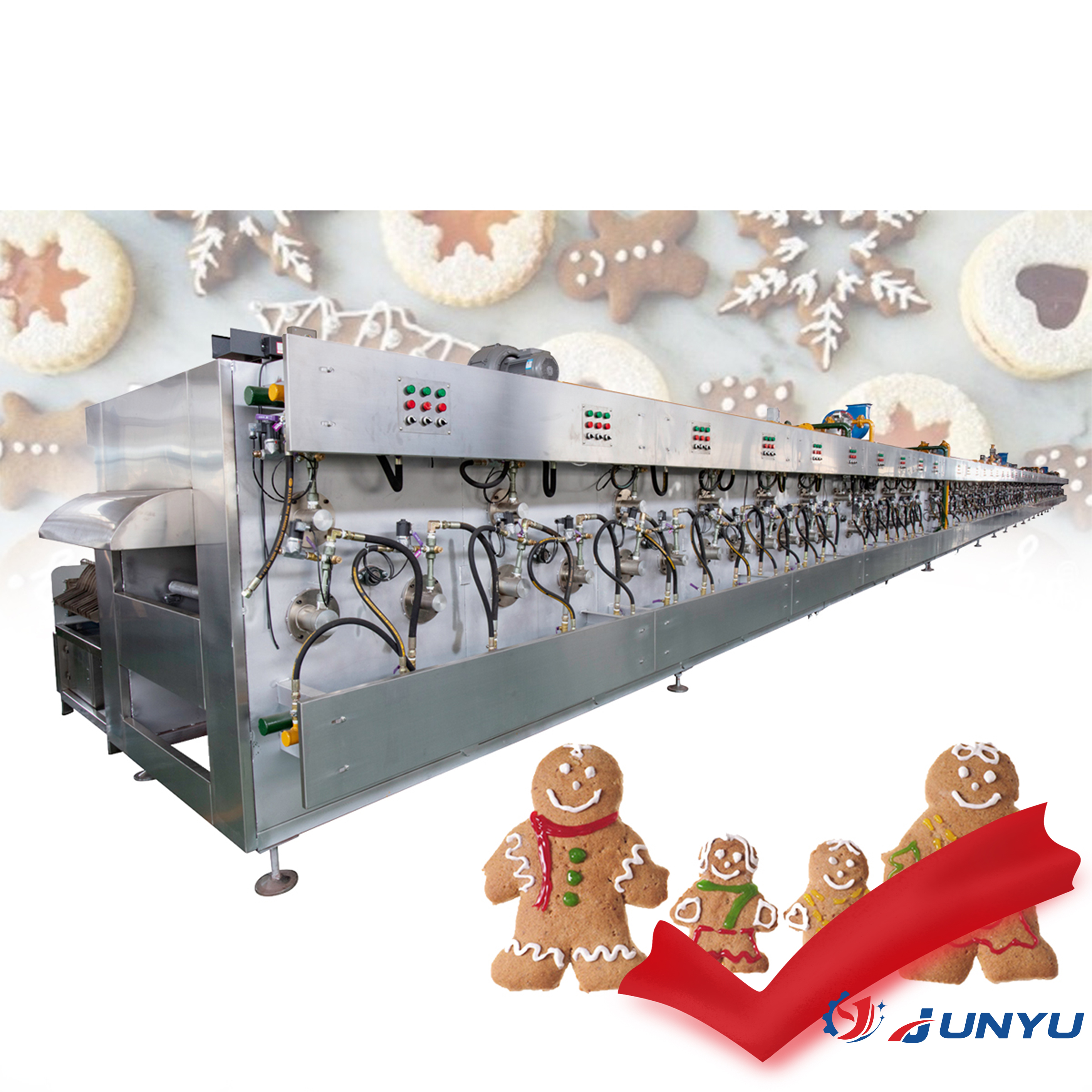 popular cookies Molding equipment oreo galletas cutting machine printing machine machine pour des wire cutting