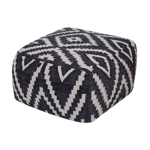 100% qualité authentique largement vendu poufs doux en pur coton tissé à la main d'Inde - Product Image 1
