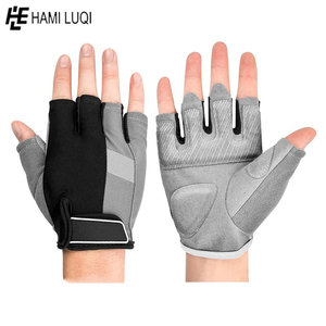 Gants de gymnastique en cuir Spandex de haute qualité Poignets Gants d'entraînement de sport respirants Haltérophilie Fitness Training - Product Image 5