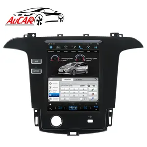 AuCar – autoradio Android 9, écran Tesla 10.4 ", Navigation GPS, lecteur DVD, Audio, vidéo, unité principale pour Ford s-max Galaxy 2006-15