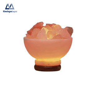 Nouvel an vente prix le plus bas 2022 nouveau Design décoration de la maison diffuseur d'arôme naturel rose sel de l'Himalaya lampe sel de l'Himalaya - Product Image 1