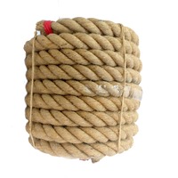 Corde torsadée en chanvre et jute de haute qualité, personnalisable, 5-60 mm, structure 3 brins, approvisionnement direct en gros de l'usine du Bangladesh