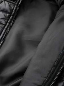 แจ็กเก็ตกันลมแบบฟองสำหรับผู้หญิงเสื้อปลาปักเป้าเอวลอยทำจากผ้าฝ้ายระบายอากาศได้ดีโลโก้2022ตามต้องการ - Product Image 6