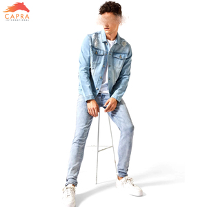 Chaqueta Vaquera Desgastada de Invierno para Hombre, Ecológica, Reversible, Resistente al Viento, Transpirable, con Logotipo Personalizado, Venta al Por Mayor - Product Image 5