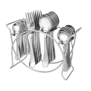 Juegos de cubiertos personalizados para el hogar, utensilios de cocina de Hotel, artículos de Catering, juego de cubiertos de Metal, juego de cubiertos duradero decorativo hecho a mano - Product Image 4