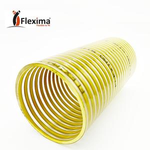30 metros de longitud de alta presión duradero PVC flexible reforzado espiral manguera de succión transparente amarillo - Product Image 2