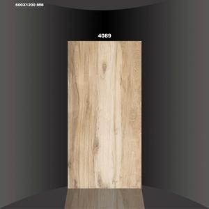 Vente en gros de carreaux de céramique porcelaine finition bois émaillé classique moderne 600x1200mm salle de bain utilisation extérieure isolation thermique 5mm - Product Image 6