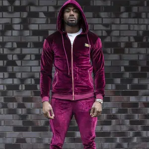 Comforting Custom Velour Tracksuits For Fashionable Outlooks 