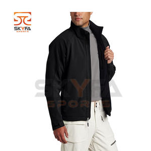 Chaquetas de concha suave para hombre, al por mayor, exterior, impermeable, Softshell sin chaqueta táctica con capucha - Product Image 6
