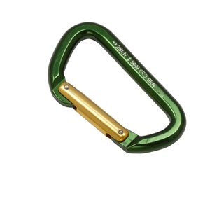 แสงกีฬากลางแจ้งที่แข็งแกร่งหนัก28KN อลูมิเนียมปีนเขาคาราบิเนอร์ - Product Image 2