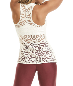 Woven Fitness Tank Top for Charming Women-Breathable & Stretchable - Product Image 2